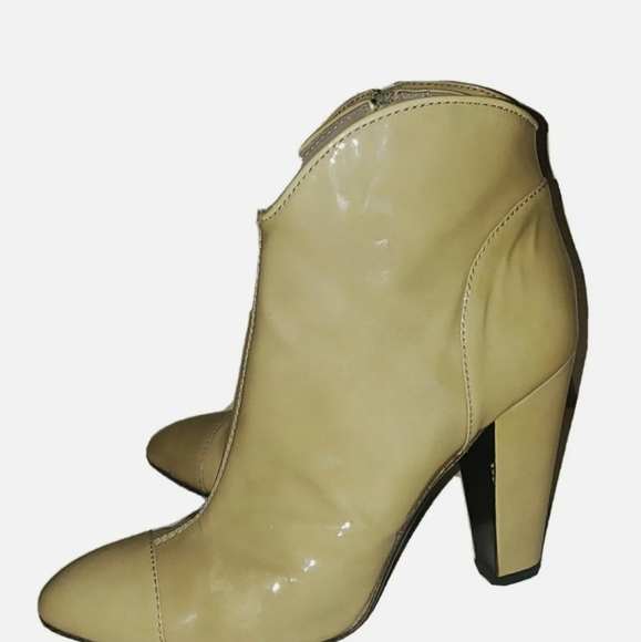 BURBERRY Mod Vintage Patent Leather Boots 40 10 - Picture 2 of 8